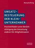 E-Book (pdf) Umsatzbesteuerung der Kleinunternehmer von Manuela Rittig