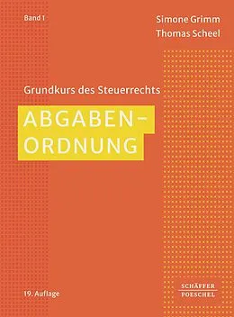 E-Book (epub) Abgabenordnung von Simone Grimm, Thomas Scheel