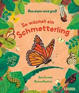 Fester Einband Aus klein wird groß. So wächst ein Schmetterling von Sara Forster, Bianca Austria