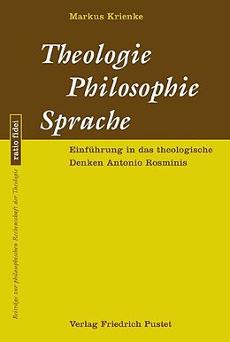 Kartonierter Einband Theologie - Philosophie - Sprache von Markus Krienke