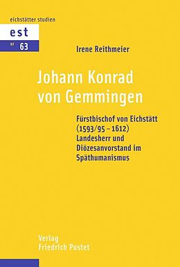 Kartonierter Einband Johann Konrad von Gemmingen von Irene Reithmeier