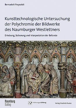 Kartonierter Einband Kunsttechnologische Untersuchung der Polychromie der Bildwerke des Naumburger Westlettners von Bernadett Freysoldt