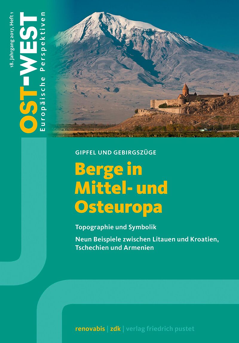 Berge in Mittel- und Osteuropa. Topografie und Symbolik. Neun Beispiele.