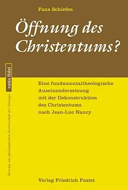 E-Book (pdf) Öffnung des Christentums? von Fana Schiefen