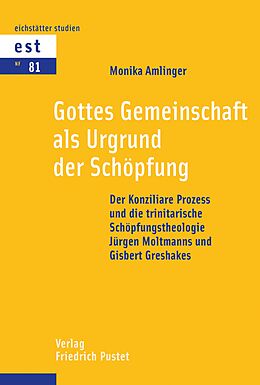 E-Book (pdf) Gottes Gemeinschaft als Urgrund der Schöpfung von Monika Amlinger