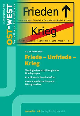 E-Book (pdf) Friede - Unfriede - Krieg von Zentralkomitee der deutschen Katholiken Renovabis e.V.