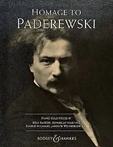  Notenblätter Hommage à Paderewski