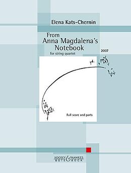 Fester Einband From Anna Magdalena's Notebook von Elena Kats-Chernin