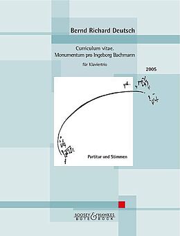 Bernd Richard Deutsch Notenblätter M-2025-3440-3 Curriculum vitae Nr.14