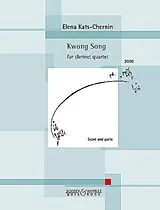 Elena Kats-Chernin Notenblätter Kwong Song
