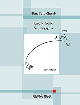 Elena Kats-Chernin Notenblätter Kwong Song