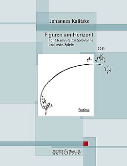 Johannes Kalitzke Notenblätter BB3482 Figuren am Horizont