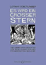 Lothar Voigtländer Notenblätter Es wird ein grosser Stern