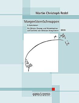 Martin Christoph Redel Notenblätter MorgenSternSchnuppen op. 95