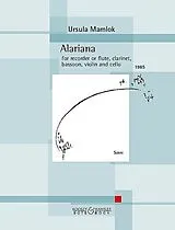 Ursula Mamlok Notenblätter Alariana