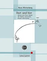 Hans Winterberg Notenblätter Dort und hier (1937)