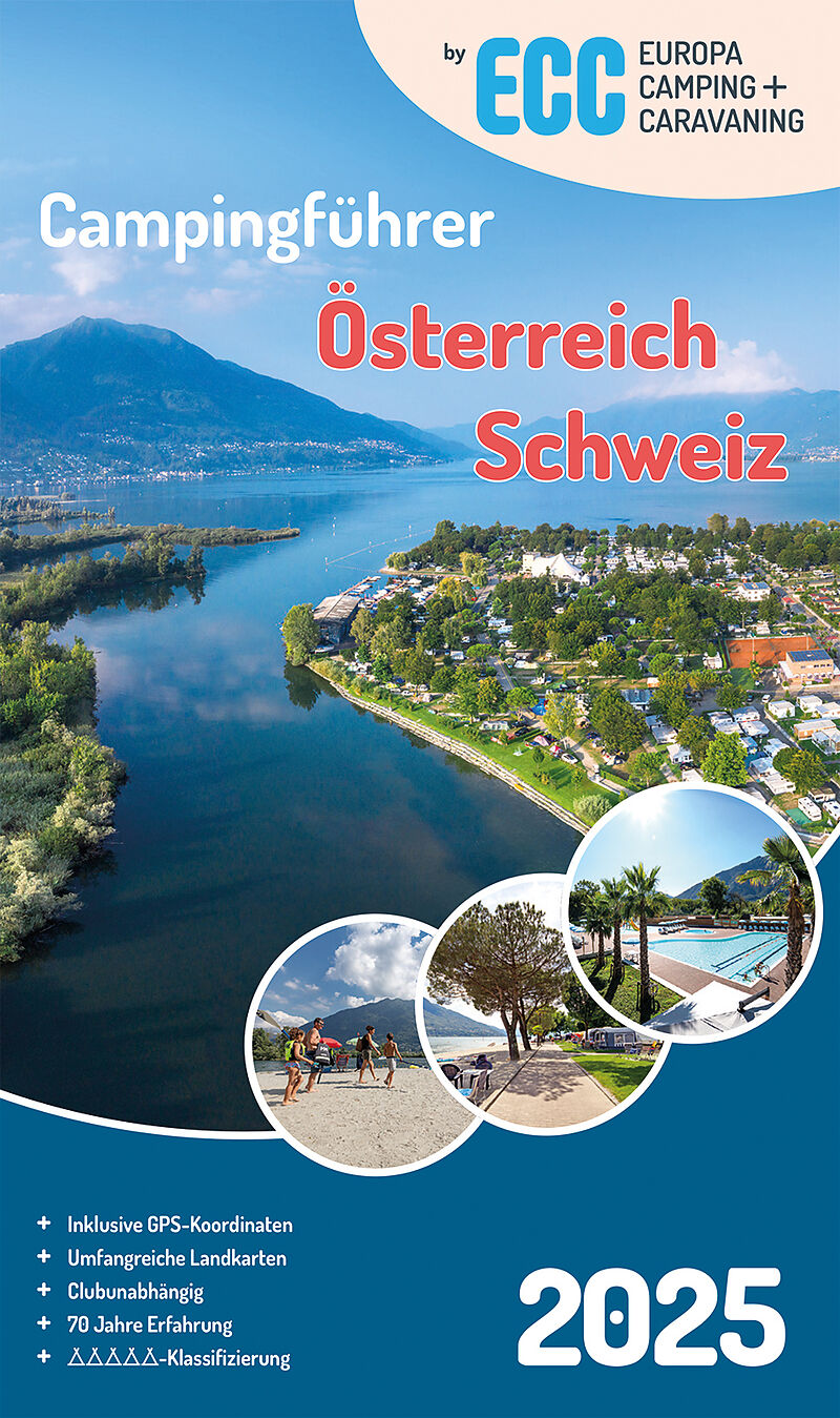 ECC Campingführer Österreich / Schweiz 2025