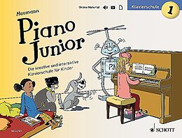 Hans-Günter Heumann Notenblätter Piano junior - Klavierschule Band 1 (+Online-Material)