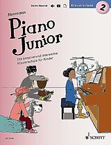 Hans-Günter Heumann Notenblätter Piano junior - Klavierschule Band 2 (+Online-Material)