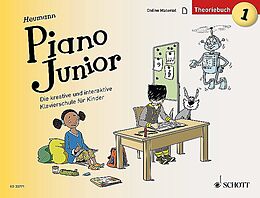 Hans-Günter Heumann Notenblätter Piano junior - Theoriebuch Band 1 (+Online-Material)