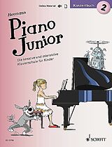 Hans-Günter Heumann Notenblätter Piano junior - Konzertbuch Band 2 (+Online-Material)