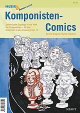 Geheftet Komponisten-Comics von Kerstin Siegrist
