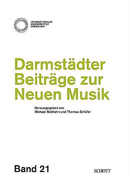Paperback Darmstädter Beiträge zur neuen Musik, Band 21 von 