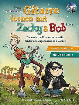 Loseblatt Gitarre lernen mit Zacky &amp; Bob von Peter Autschbach