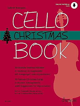  Notenblätter Cello Christmas Book (+Online Audio)