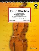  Notenblätter Cello Studies (+Online Material)