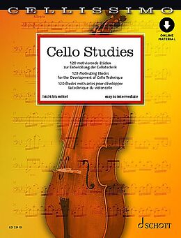  Notenblätter Cello Studies