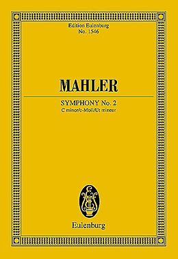 Gustav Mahler Notenblätter Sinfonie c-Moll Nr.2