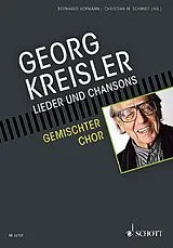 Georg Kreisler Notenblätter Lieder und Chansons