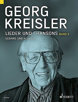 Georg Kreisler Notenblätter Lieder und Chansons Band 6