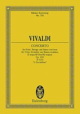 Antonio Vivaldi Notenblätter Konzert D-Dur op.10,3