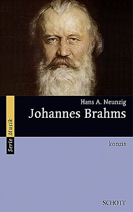 Kartonierter Einband Johannes Brahms von Hans A. Neunzig