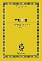 Carl Maria von Weber Notenblätter Konzert C-Dur op.11 WEVN9