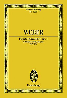Carl Maria von Weber Notenblätter Konzert C-Dur op.11 WEVN9
