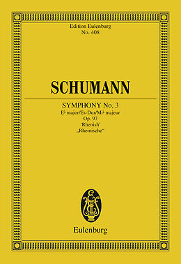 eBook (pdf) Symphony No. 3 Eb major de Robert Schumann