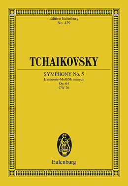 E-Book (pdf) Symphony No. 5 E minor von Pyotr Ilyich Tchaikovsky