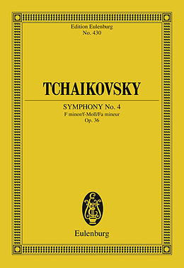 E-Book (pdf) Symphony No. 4 F minor von Pyotr Ilyich Tchaikovsky