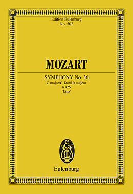eBook (pdf) Symphony No. 36 C major de Wolfgang Amadeus Mozart