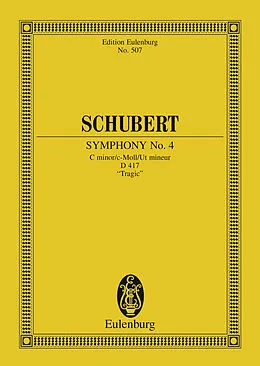 E-Book (pdf) Symphony No. 4 C minor von Franz Schubert