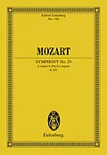 E-Book (pdf) Symphony No. 29 A major von Wolfgang Amadeus Mozart