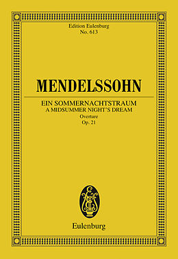 E-Book (pdf) A Midsummer Night's Dream von Felix Mendelssohn Bartholdy
