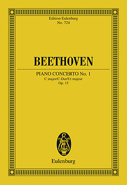 eBook (pdf) Piano Concerto No. 1 C major de Beethoven, Ludwig van