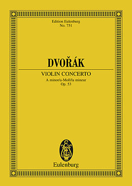 E-Book (pdf) Violin Concerto A minor von Antonín Dvo?ák