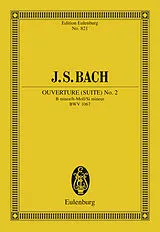 E-Book (pdf) Overture (Suite) No. 2 B minor von Johann Sebastian Bach