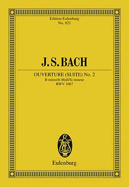 E-Book (pdf) Overture (Suite) No. 2 B minor von Johann Sebastian Bach