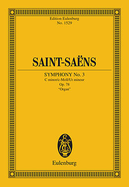 E-Book (pdf) Symphony No. 3 C minor von Camille Saint-Saëns